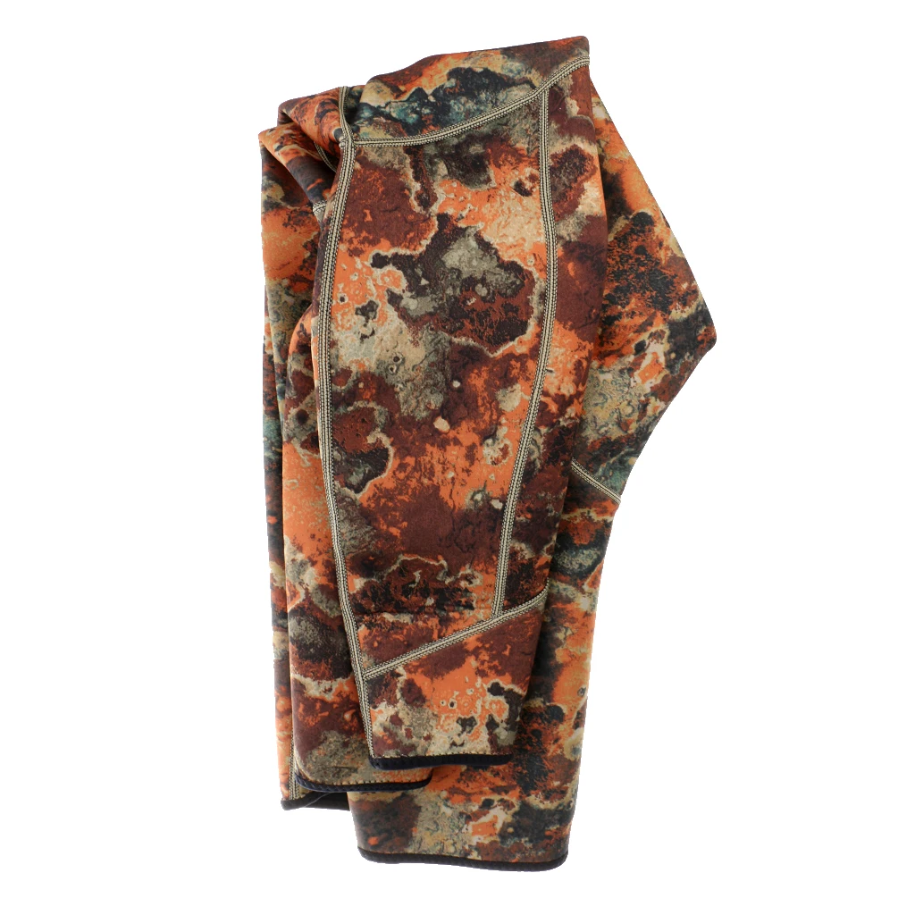 Camouflage Super Stretch Neoprene Dive Surf Spearfishing Swim Wetsuit Long Pants Wetsuit Long Pants for Water Sports
