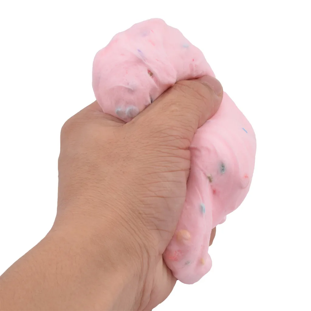 120ML Foam Ball Clay Could Slime Putty Scented Stress Kids Clay Toy slime container pate a modeler enfant W1004
