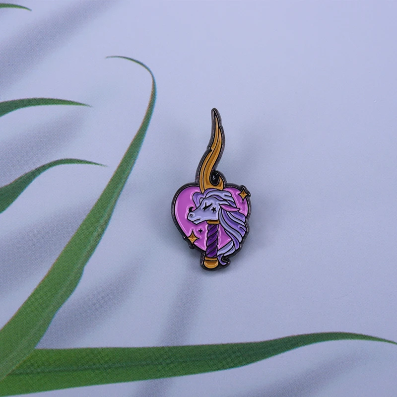 

Sailor Moon unicorn enamel pin magical anime fans addition