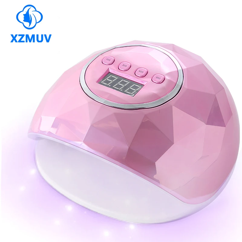 Лампа XZM F6 УФ/led для сушки ногтей 39 шт. автоматический сенсор профессиональная гель лака 86 Вт 10/30/60/99s|Сушилки