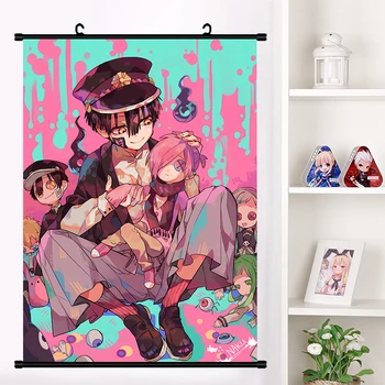 

Anime Jibaku Shounen Toilet-Bound Hanako-kun Wall Scroll Mural Poster Wall Hanging Poster Otaku Home Decor Collection Art Gift