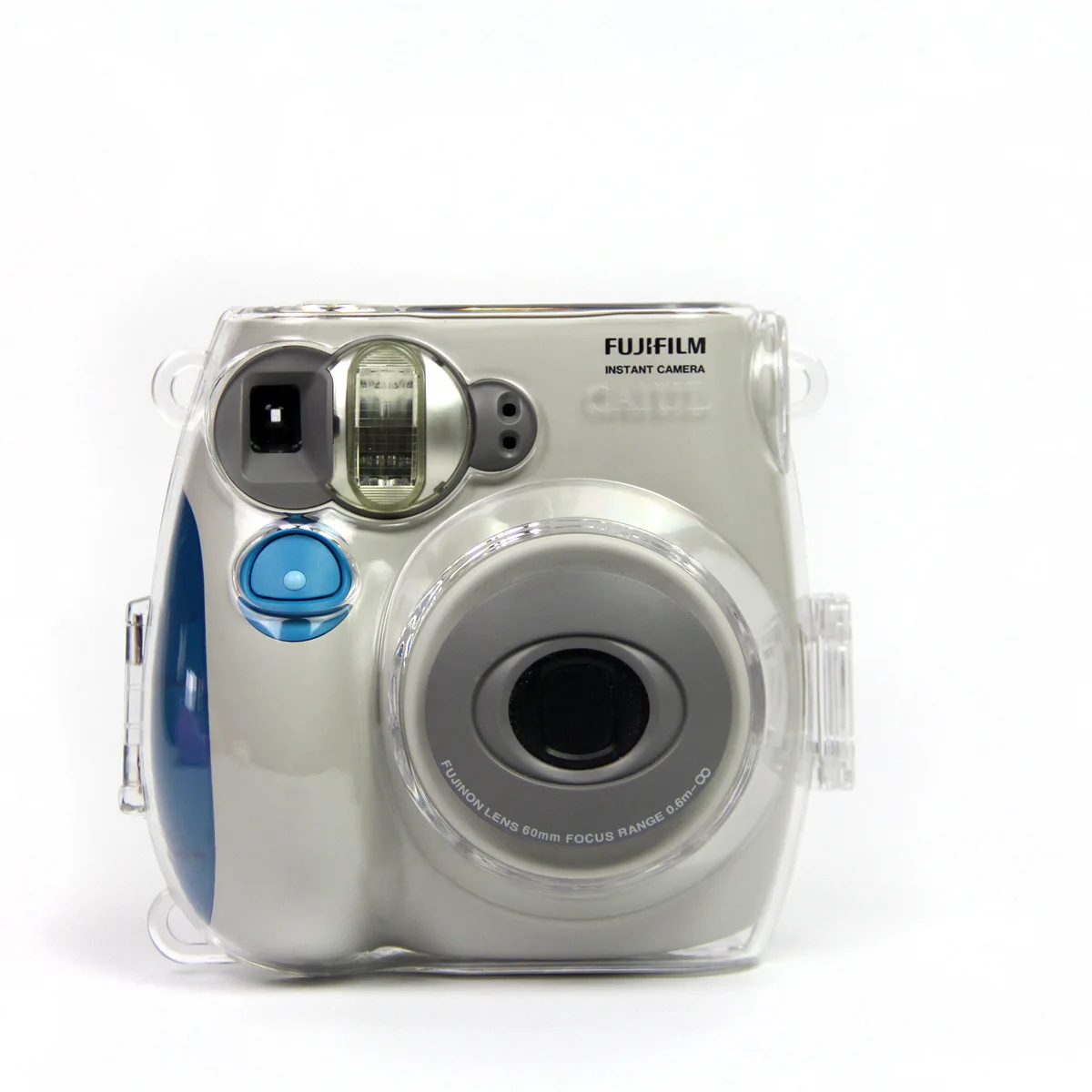 Caiul Polaroid Mini7s только в том случае, с украшением в виде кристаллов чехол; защитный чехол прозрачный Пластик корпус с веревкой