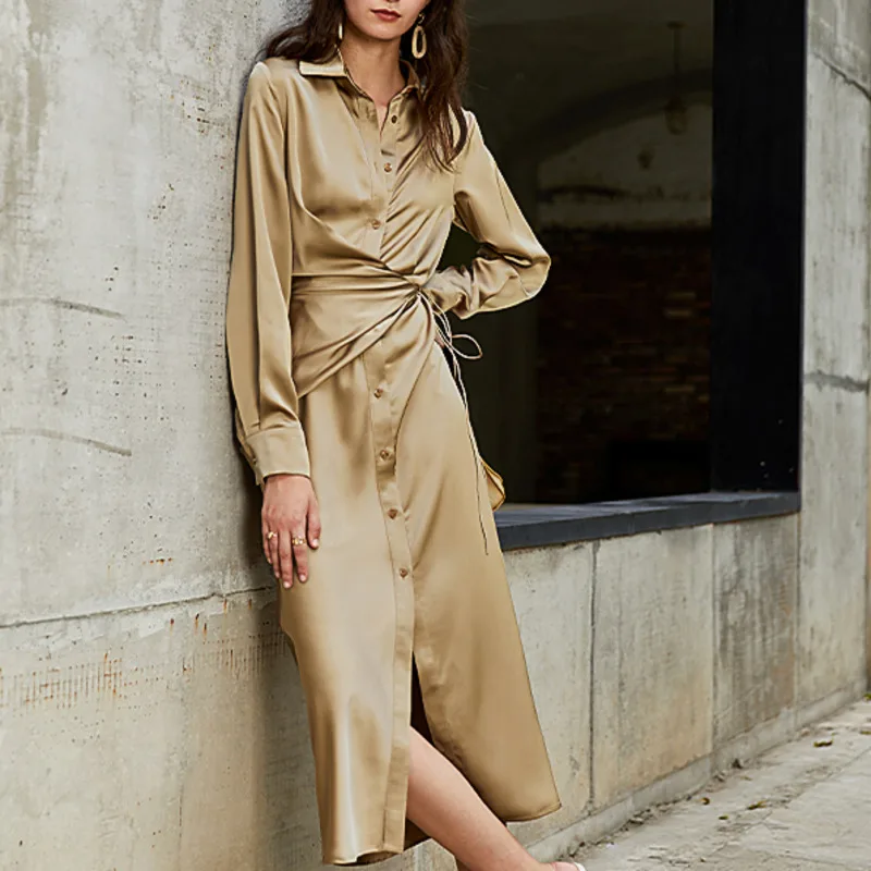 DEAT 2020 Spring Autumn New Fashion Turn-down