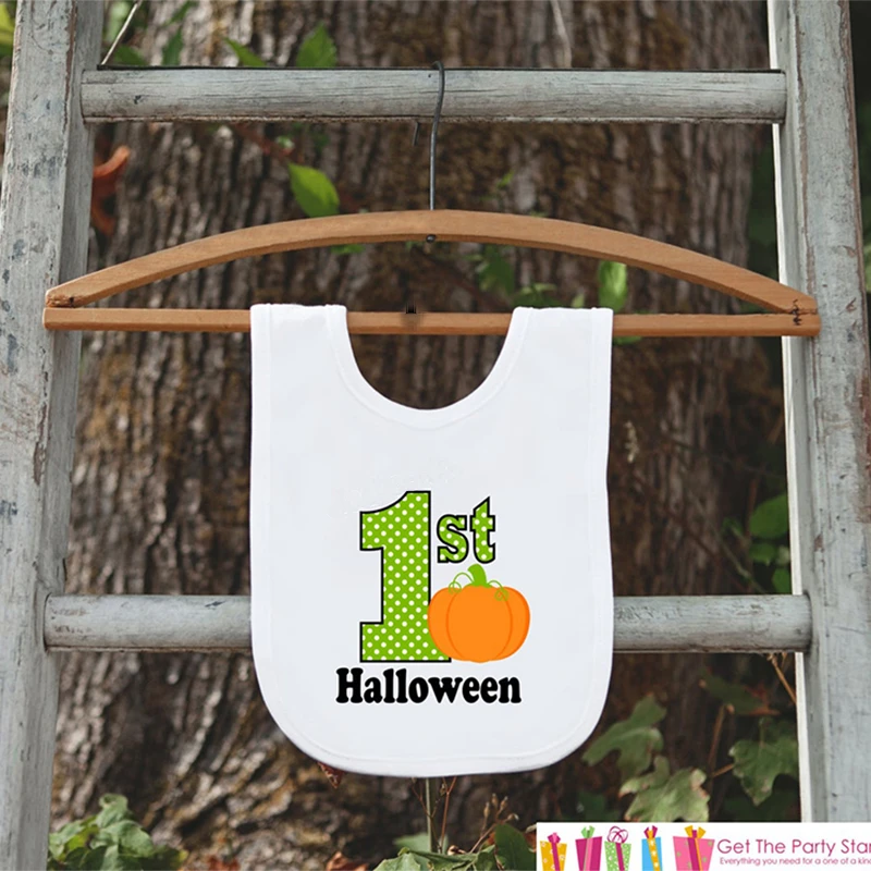 my first halloween bib