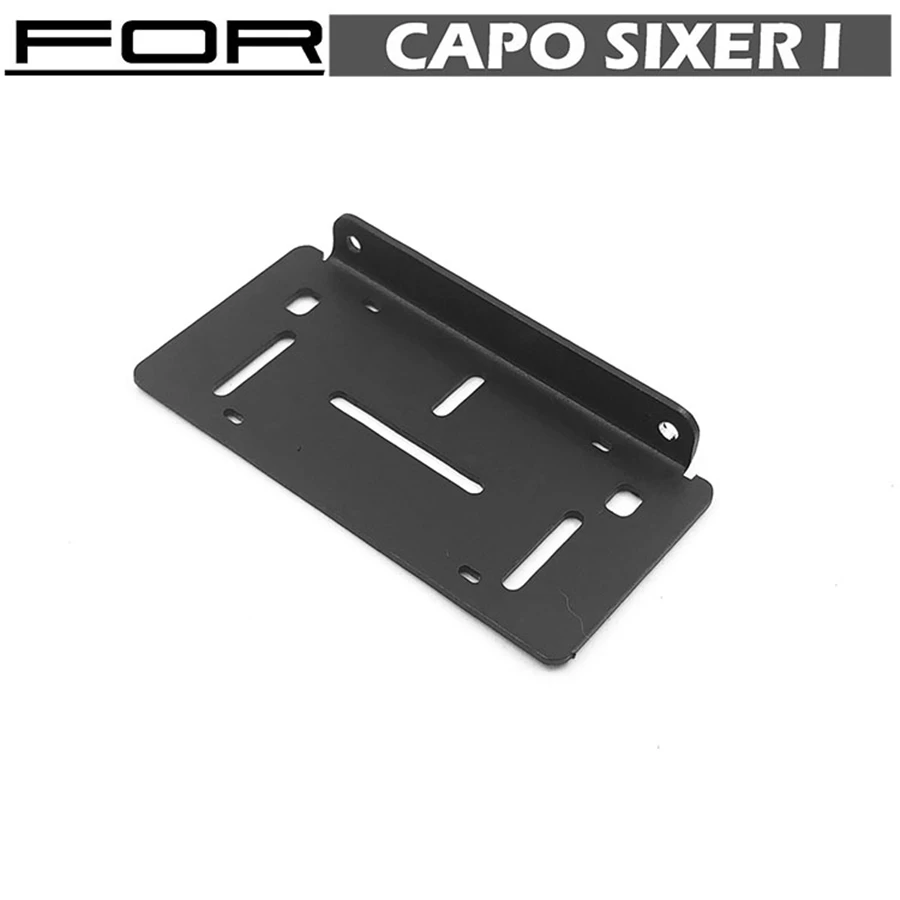 

Metal Rear License Plate Assembly For 1:6 Scale Remote Control Toys Model CAPO SIXER SAMURAI JIMNY Accessory