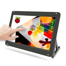 7 zoll Kapazitiven Touchscreen wich Fall, 1024x600 Ultra HD HDMI Monitor Display-Unterstützt Raspberry Pi, banana Pi Windows
