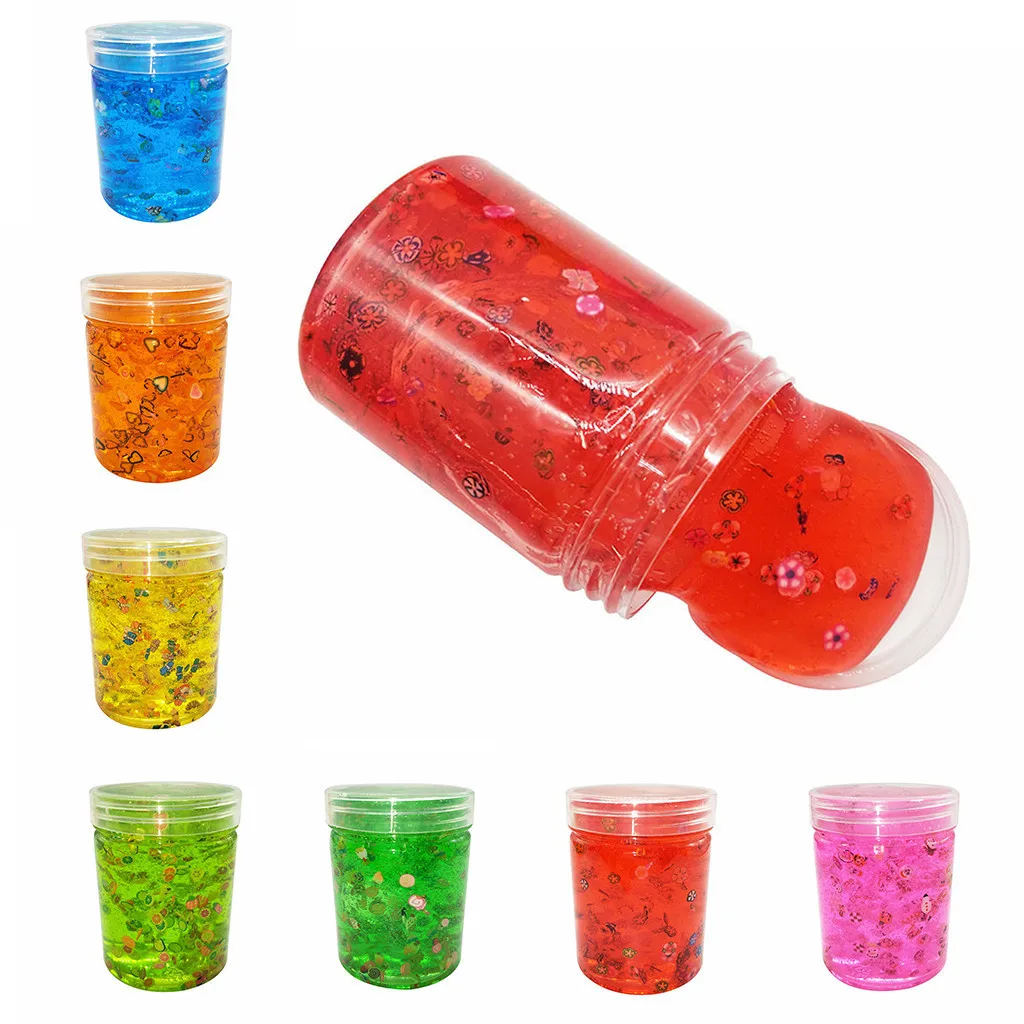 Beautiful Fantasy Color Slime Kids Clay Decompression Toys Transparent Glue for Slime children