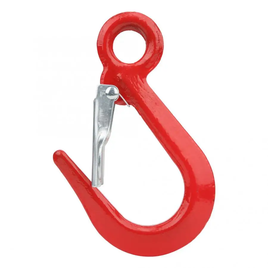 

Alloy Steel 5000Lbs Lifting Hook with Latch Alloy Steel Crane Hoist Rigging Hook for Ship Construction
