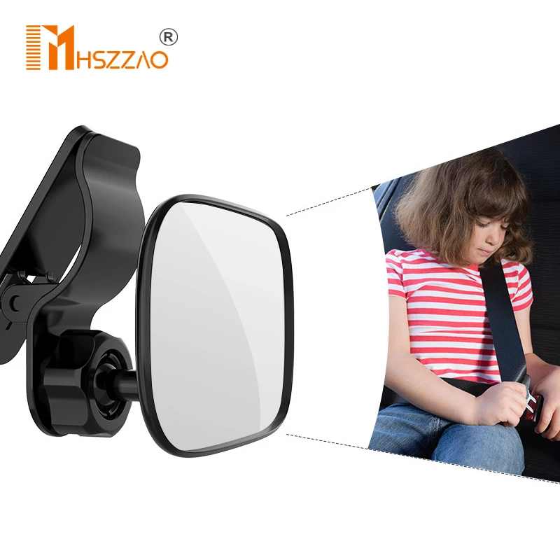 2 in 1 Mini Children Rear Convex Mirror Car Back Seat Baby Mirror Adjustable Auto Kids Monitor Safety Car Rearview mirror