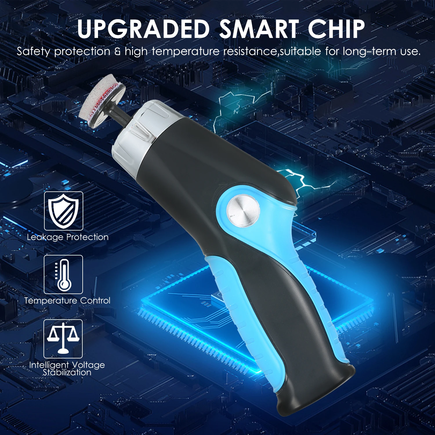 KKmoon 60W Mini Polishing Machine 8500RPM Variable Speed Car Polisher Electric Polisher Automobile Scratch Remover Repair Tool
