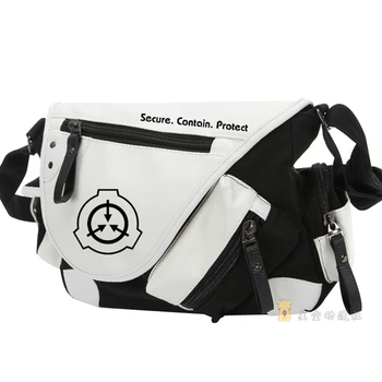 

SCP foundation peripheral messenger bag Anime two yuan for men and women gift limited cosplay