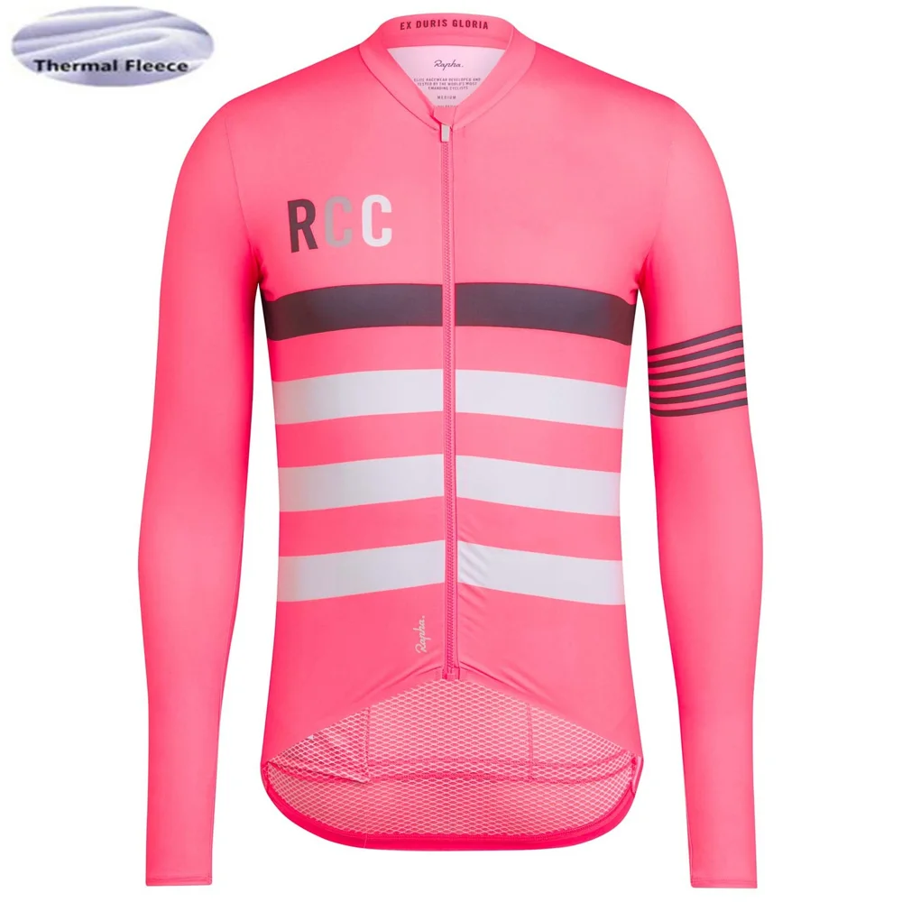 2018 Men Winter Thermal Fleece Long Sleeve Bike Cycling Jersey Outdoor Bicycle Triathlon Shirt Wear Clothes cycling long sleeve