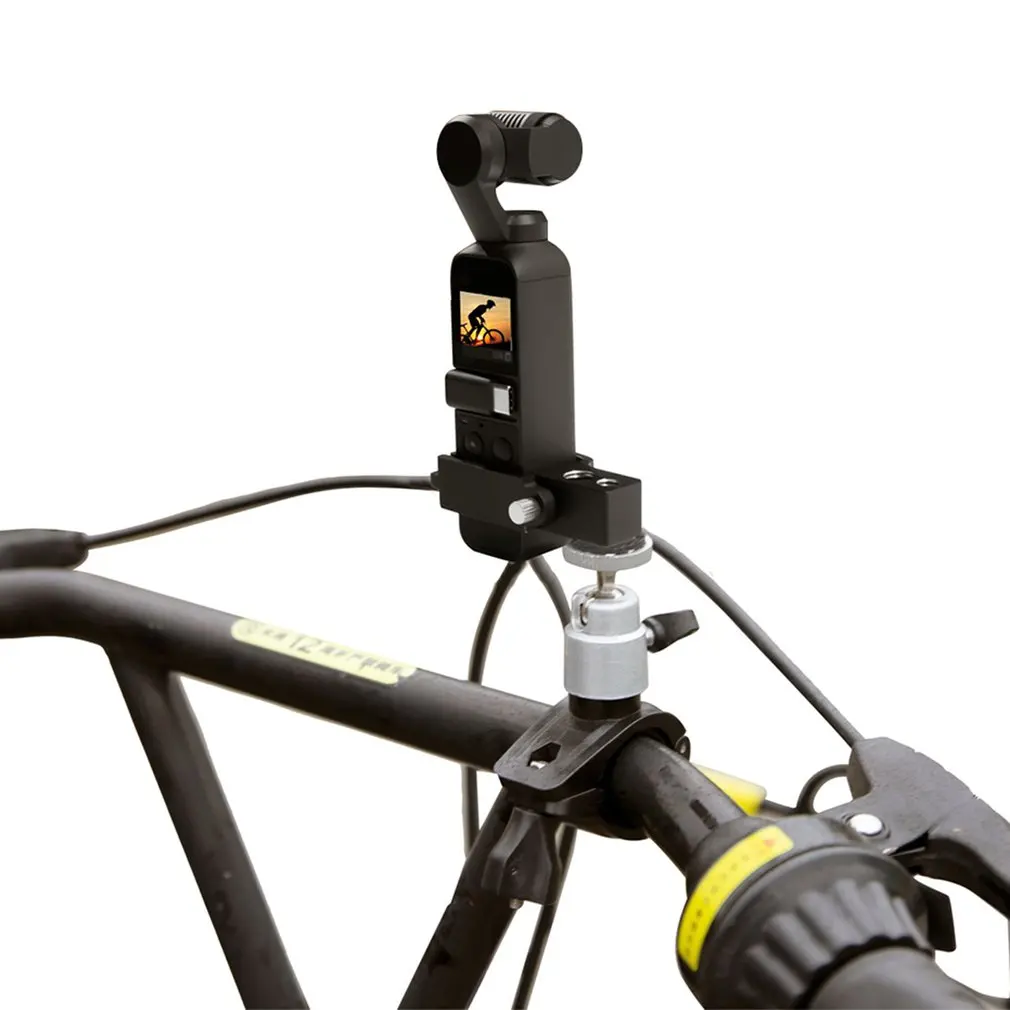 Motor Bike Bicycle Mount Holder for DJI OSMO POCKET Handheld Gimbal Camera Stabilizer Sports Mounting Bracket Clamp Clip