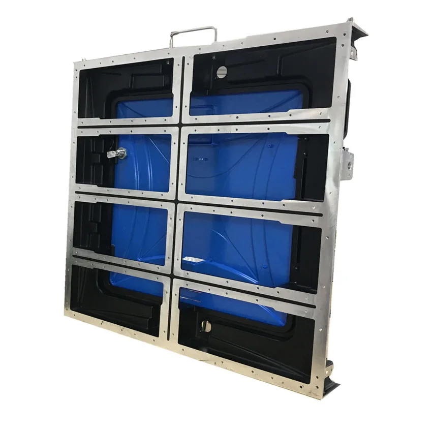 P5 P10 ultra thin light weight 640*640mm Empty LED die-casting aluminum cabinet Outdoor/Indoor LED panel screen ali express