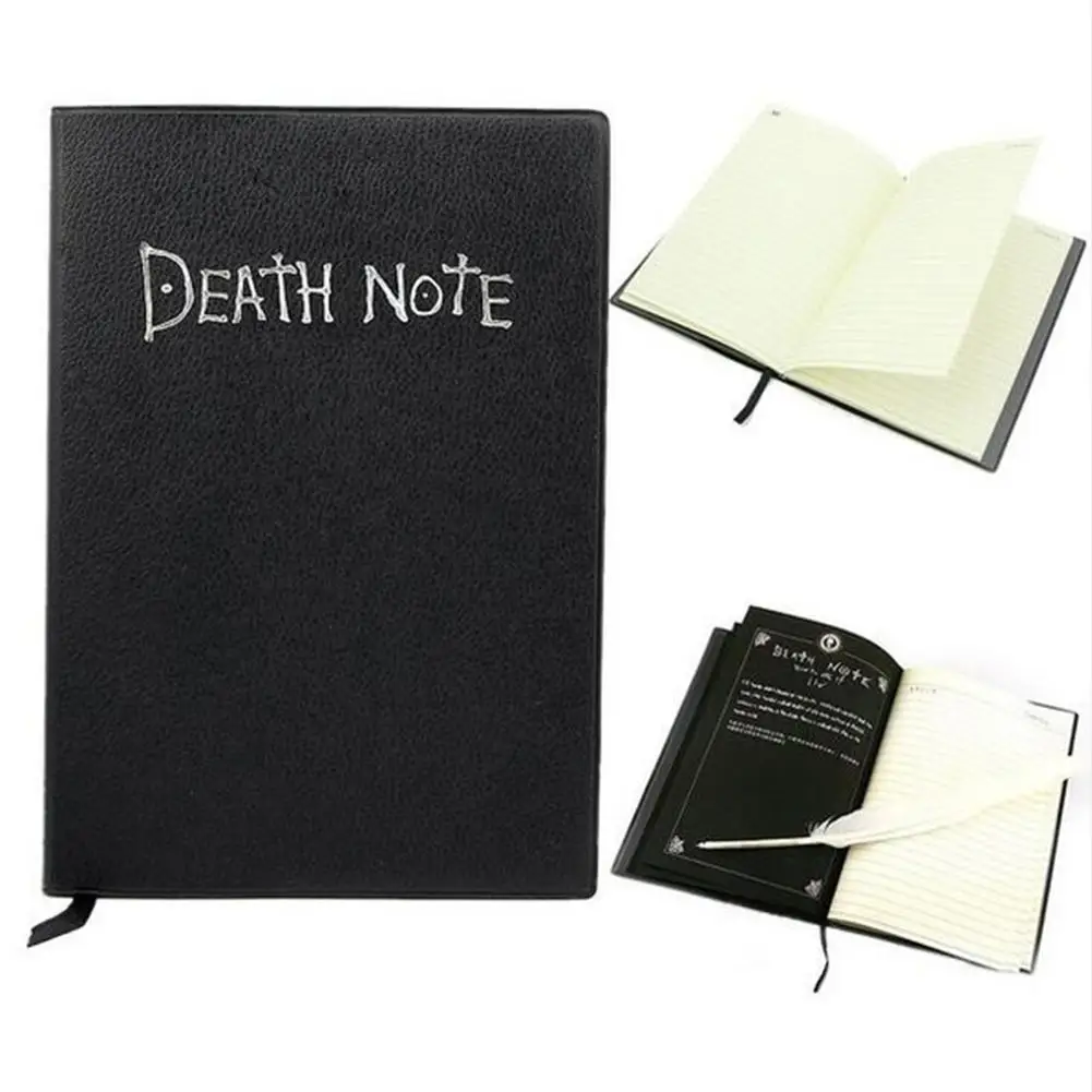 1 шт. записная книжка Death Note косплей журнал дневник + перьевая тема принадлежности