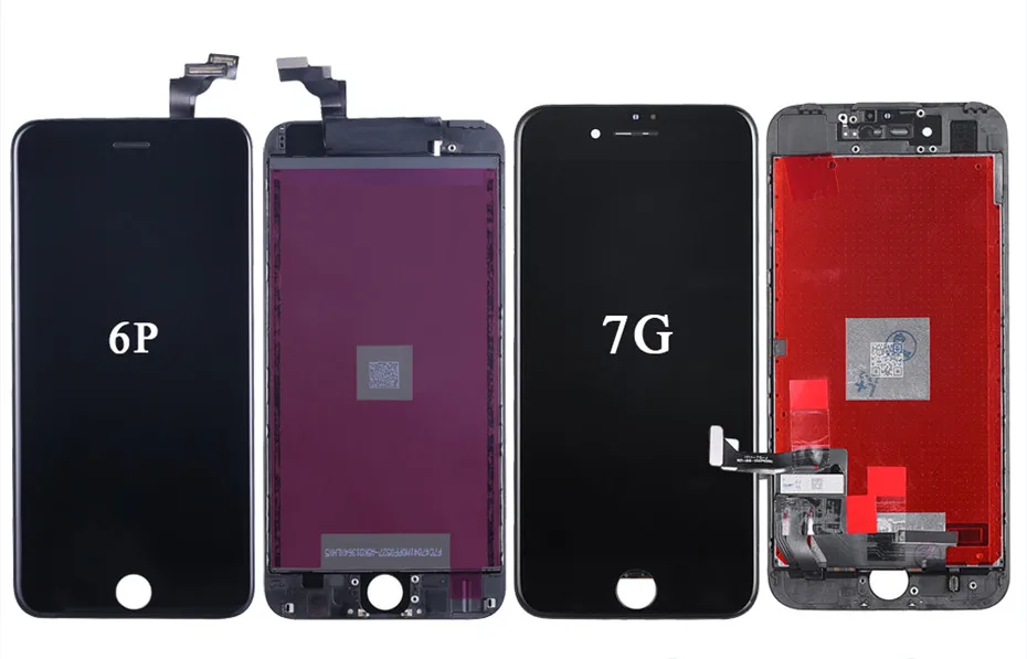 AAAA цветной ЖК-экран для iPhone 5S 6 6s 6P 7 ЖК-дисплей в сборе дигитайзер с 3D сенсорной заменой ЖК-дисплей без мертвых Pix