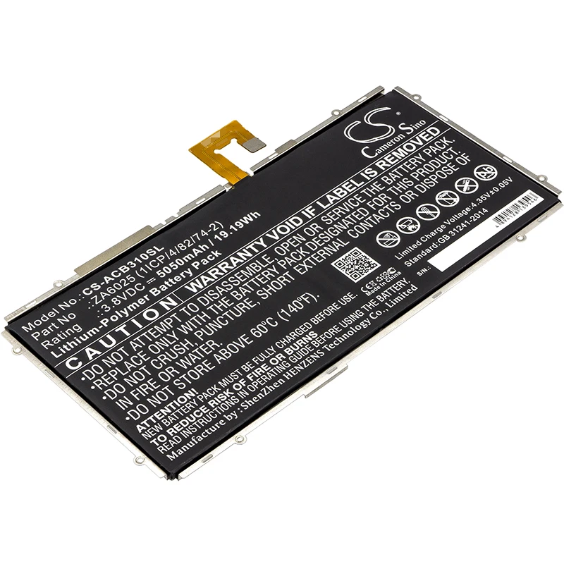 Обновленная батарея Cameron Sino для acer B3-A10-K154, B3-A10-K3BF, Iconia One 10 B3-A10