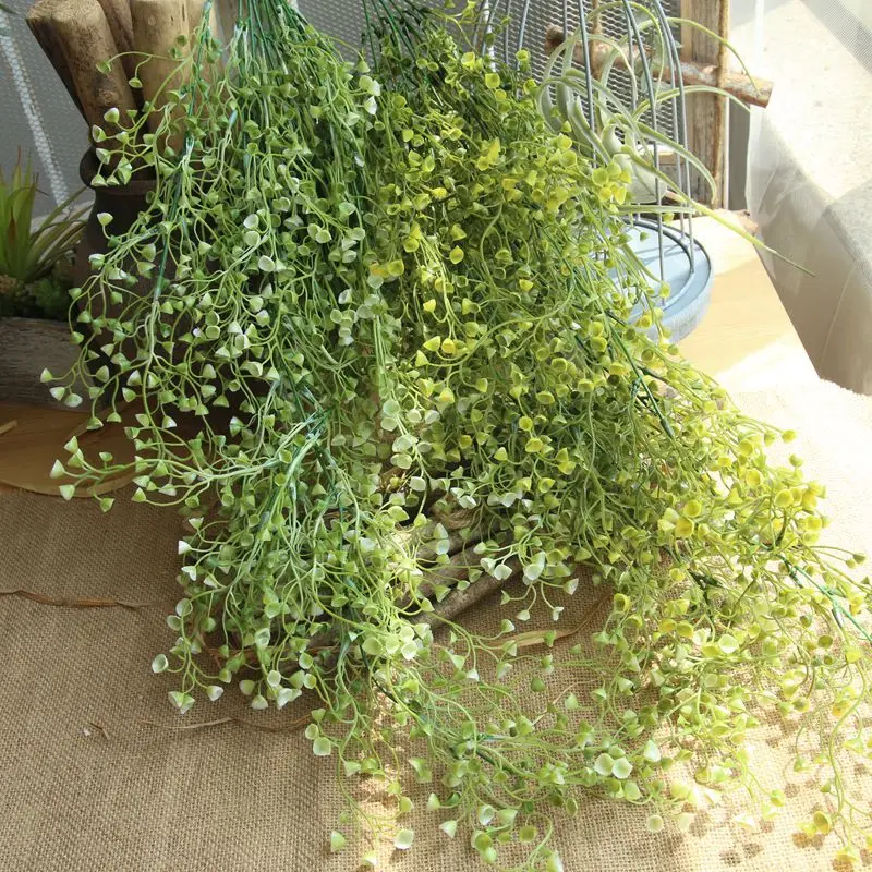 Ramo de lirio de-искусственные растения de yeso orquídea de plástico Flor de lirio женщины в китайском стиле boda pared colgante Планта Decoración