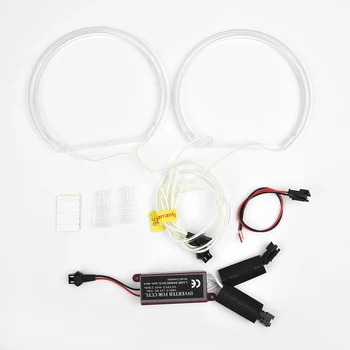 

Auto Angel Eye Ring White 8000K Halo Rings For BMW E36 E46 E39 Accessories