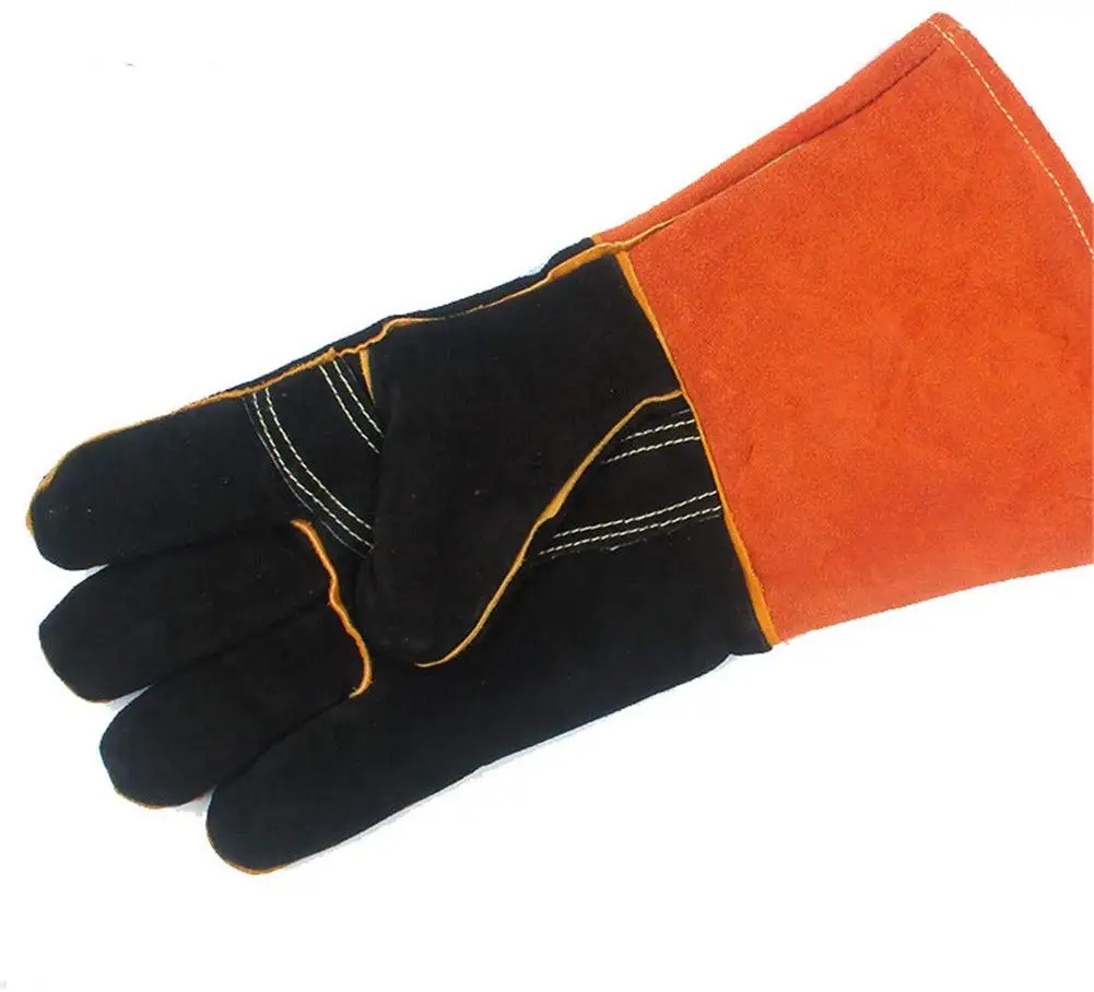 Уличные перчатки для гриля и камина термостойкие изоляционные уплотненные