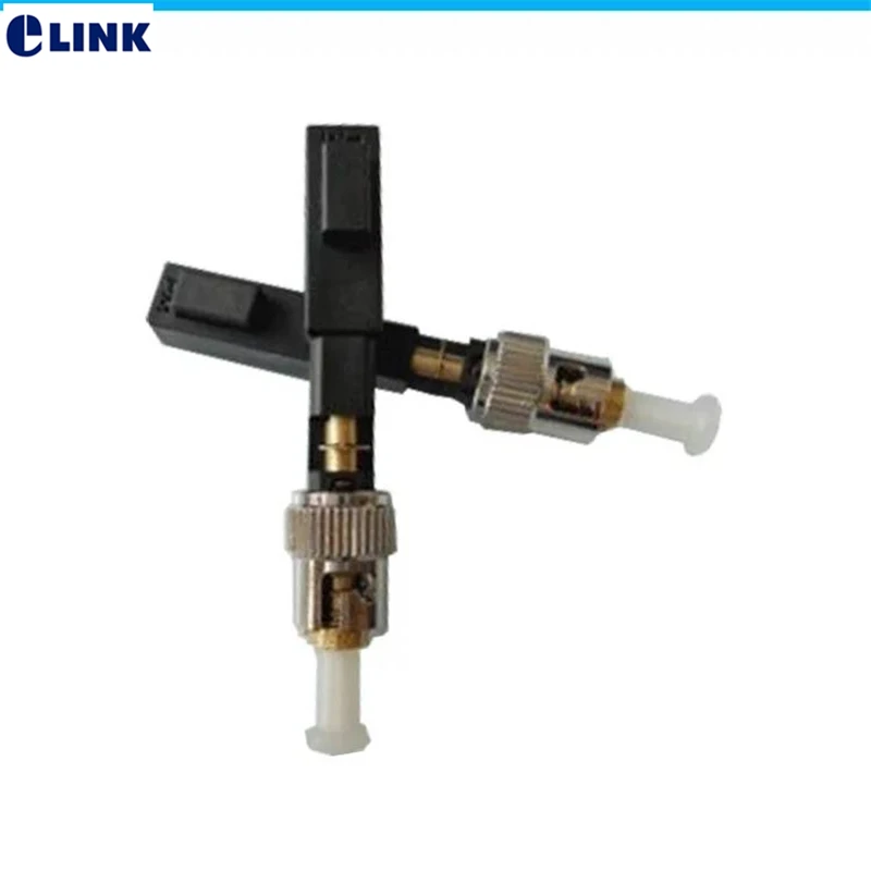 10 шт. ftth ST UPC оптоволоконный соединитель quick Cold SM CCTC ferrule IL &lt0.5dB полевой сборочный