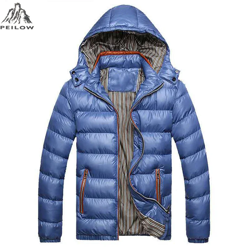 

Plus size 6XL 7XL Jackets Men Parka coat Autumn Winter Warm Outwear Windbreak Jacket Man With Hooded Overcoats Male Clothes