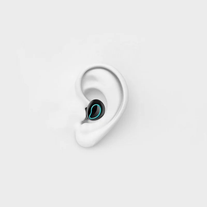 Bluetooth 5,0 беспроводные наушники HD Аудио гарнитура 5,0 в ухо стерео HD звук громкой связи вызов IPX5 400 мАч батарея коробка зарядка