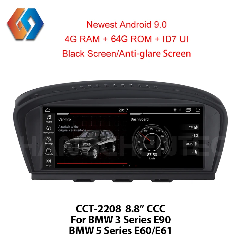 Px6 Android 9 64G для BMW 3 серии E90 5 E60 E61 Автомобильный gps мультимедийный радио Indash