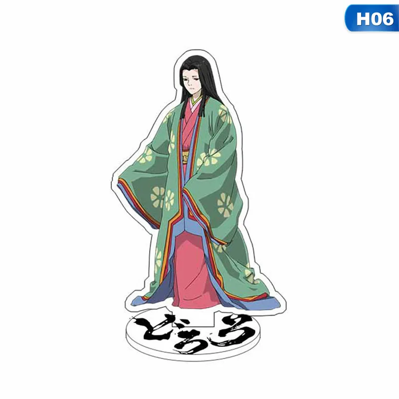 7 стилей Аниме Фигурка дороро акриловая подставка Jukai Tahoumaru Biwamaru модель аниме стенд лицензирование фигурка подарки - Цвет: 6