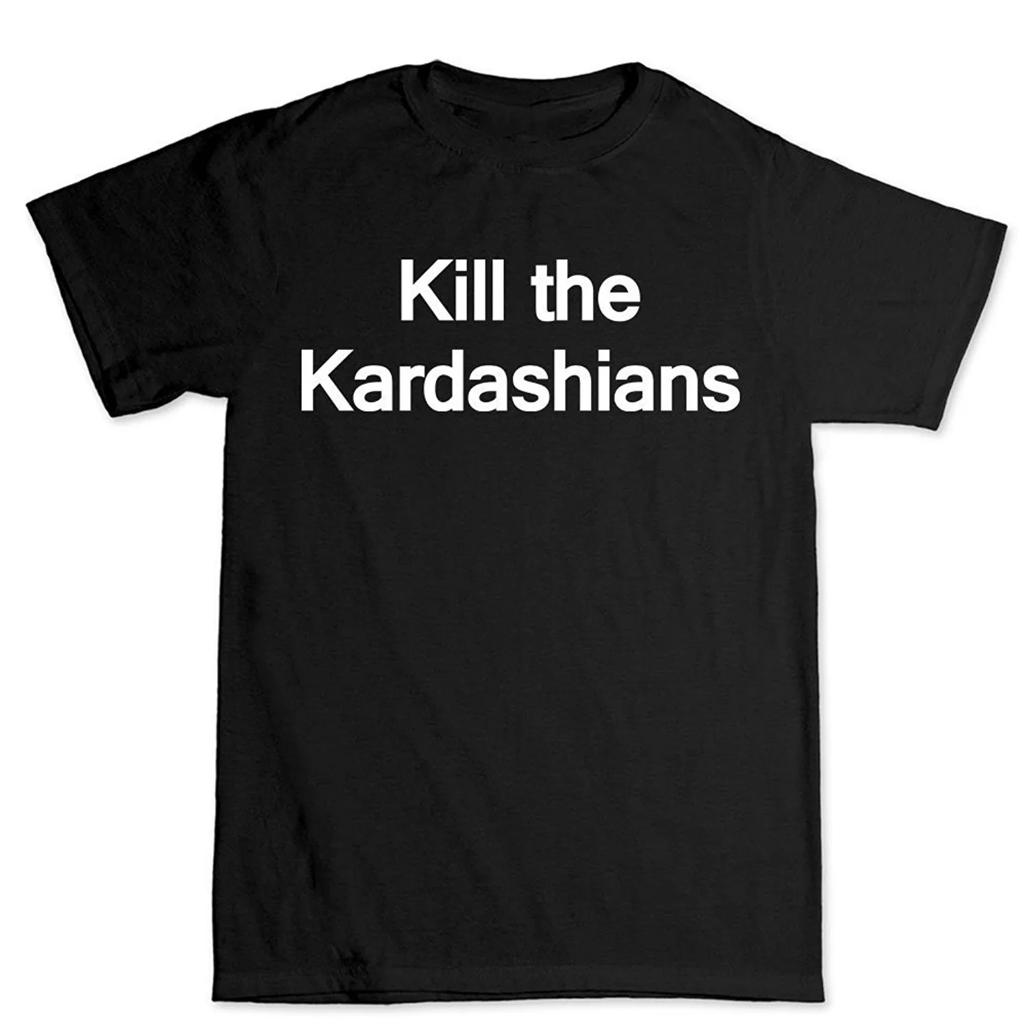 Забавная футболка с надписью Kill The Kardashians Ким хлопковые футболки короткими