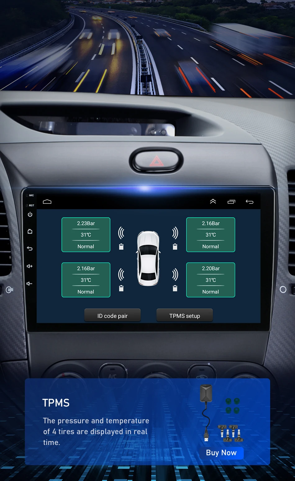 Vtopek-Radio Multimedia con GPS para coche, reproductor de vídeo con Android 11, 9 pulgadas, 4G + WiFi, 2Din, sintonizador 3 YD, para Kia K3, Cerato Forte, 2013-2017