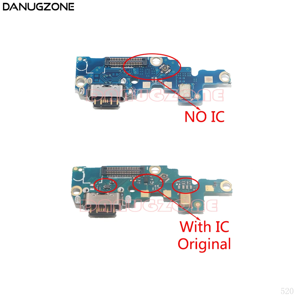 Оригинальный гибкий кабель для Nokia X6/6 1 Plus 2018 TA-1083/1099/1103/1116 USB зарядная док-станция