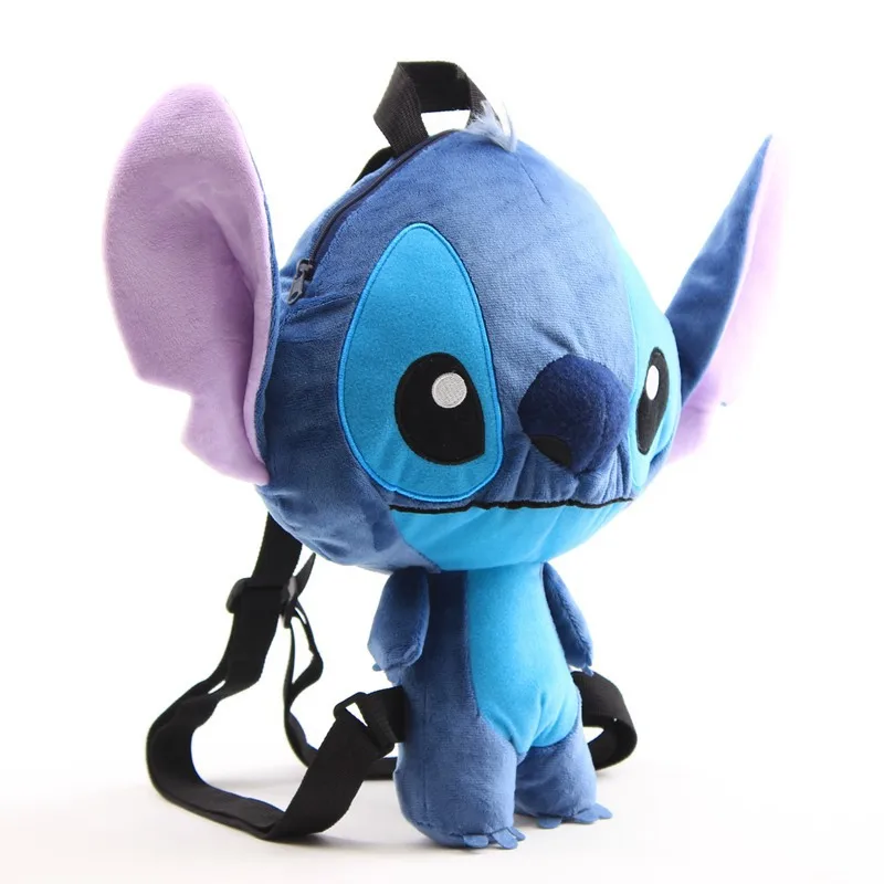 32 см мультфильм супер мило "Лило и Стич" Плюшевый Детский рюкзак Stitch& Ангел ребенок плюшевый рюкзак милый рюкзак для девочек и мальчиков