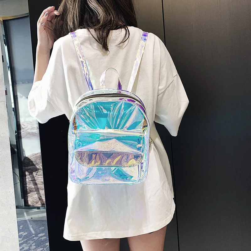 Рюкзаки школьные сумки через плечо для девочек-подростков Mochila женские модные женские сумки с замком для молодежи из ПВХ