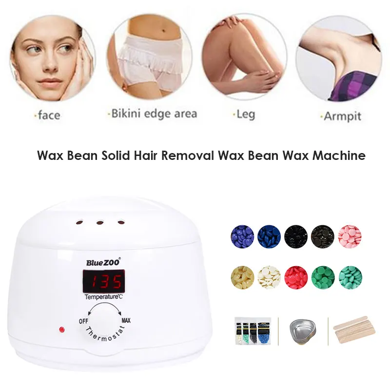 400g Wax Beans Wax Warmer Depilatory Therapy Heater Machine Melting Wax Machine Suits Professional Hair Removal Wax Epilator