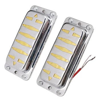 

2 Pack Sealed Double Coil Humbucker Pickups For 6 String Electric Guitar Parts