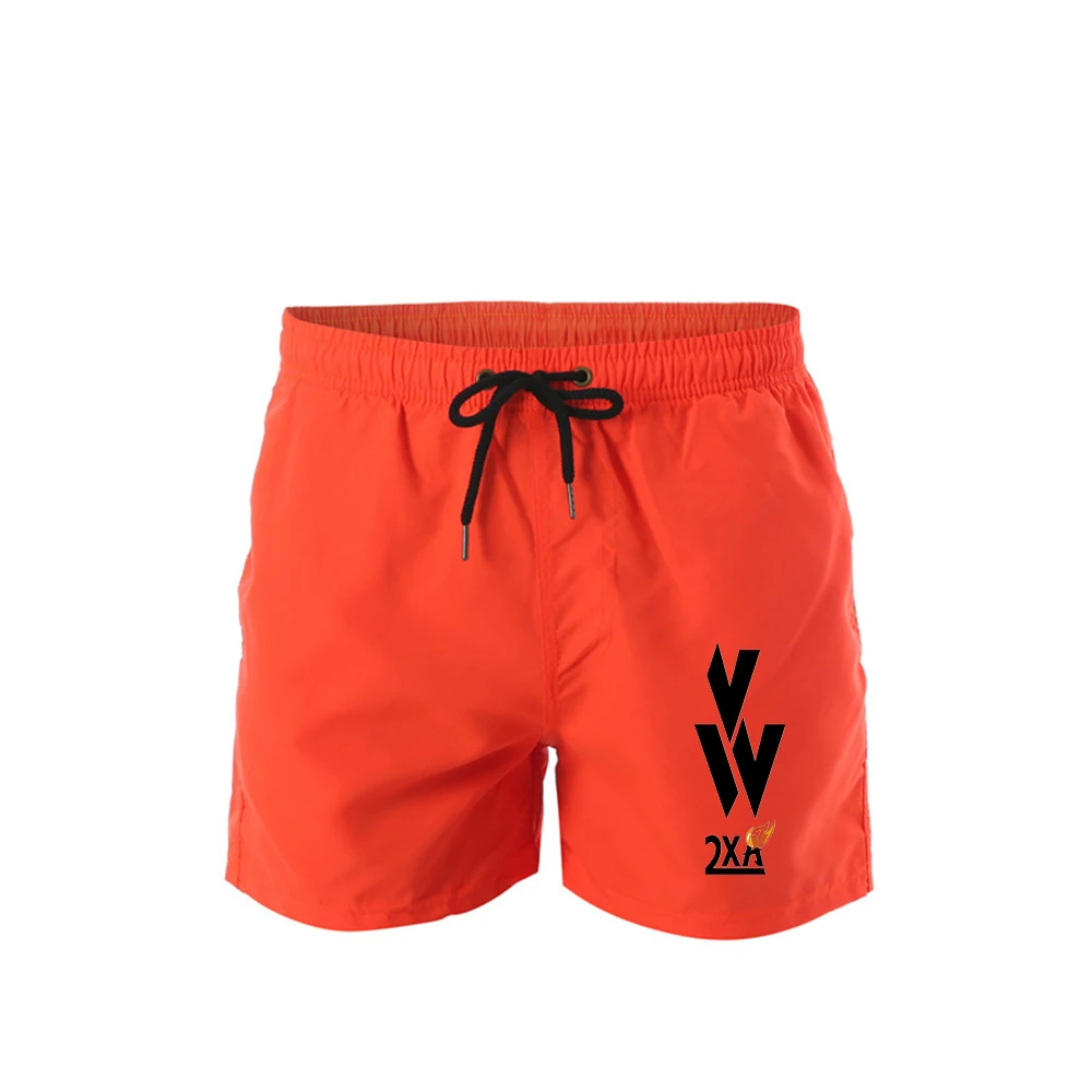 Брендовые мужские многоцветные быстросохнущие шорты, мужские плавки, мужские купальники, летние пляжные шорты для серфинга