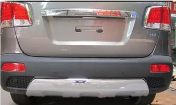

for 2010-2012 KIA Sorento ,Car styling High quality plastic ABS Chrome Front+Rear bumper cover trim