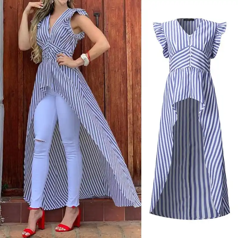 blusas asimetricas elegantes