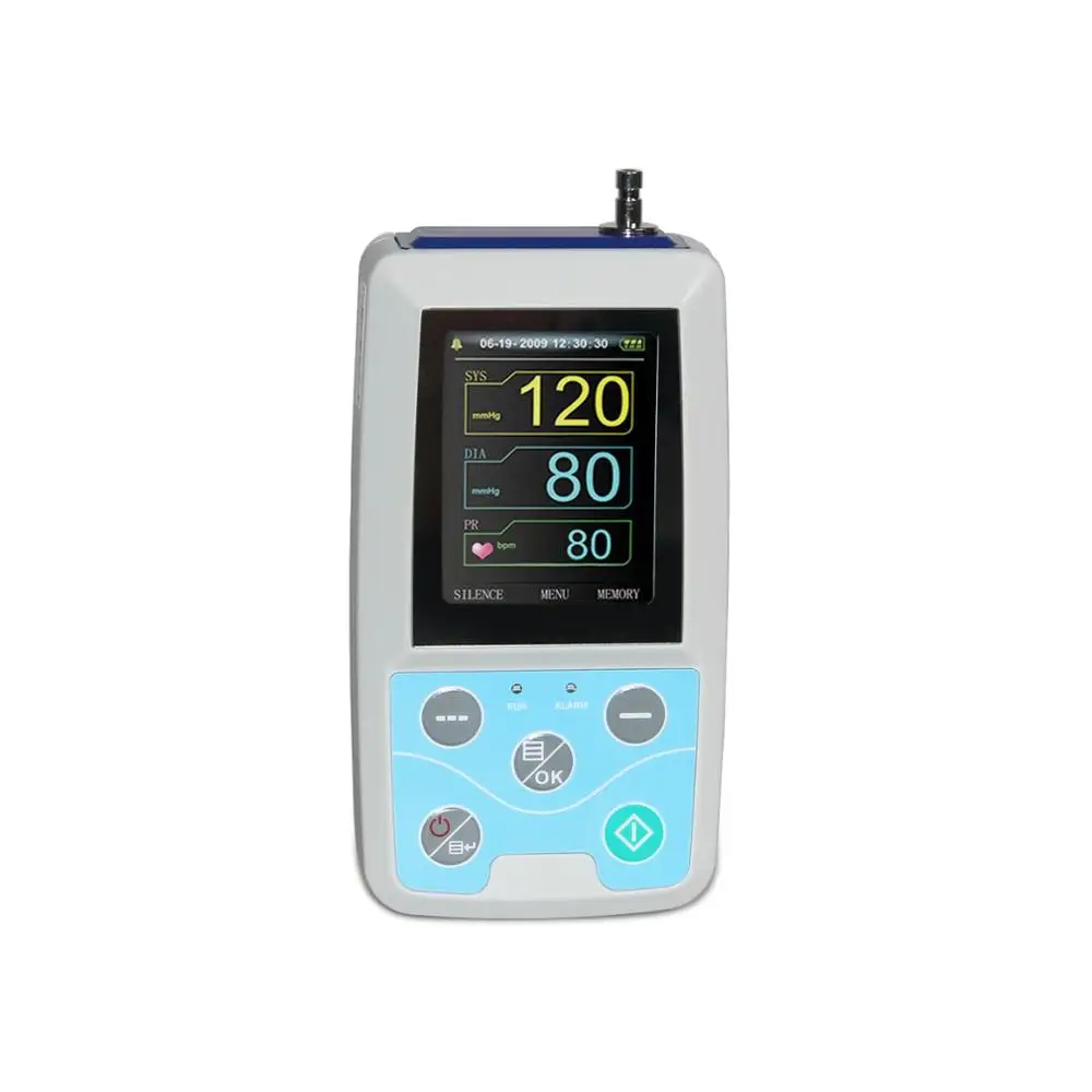CONTEC 24 часа в сутки NIBP монитор Амбулаторный кровяного давления Холтеру ABPM50 usb