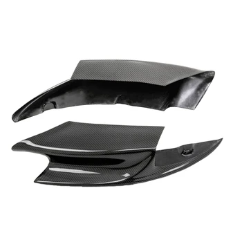 

2Pcs Carbon Fiber Car Front Bumper Splitter Lip Diffuse Splitters Bumper Wrap Angle for BMW F10 M5 Sedan 4 Door 2011-2017