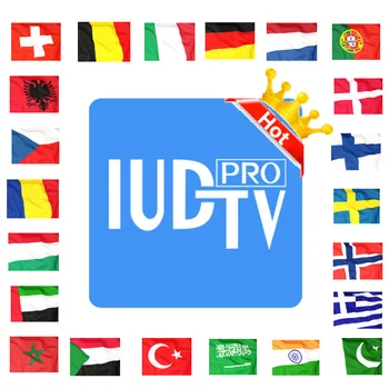 

IUDTV PRO Android TV Box IP Germany Portugal Belgium Arabic Nederlands Sweden Norway Finland Greek TV No App Included