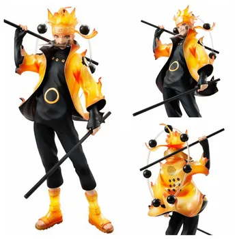 

New Japan Anime Action Figure NARUTO Shippuden Uzumaki Naruto Six Paths Sage Ver Model PVC Collectible Toys G.E.M. Statue Doll
