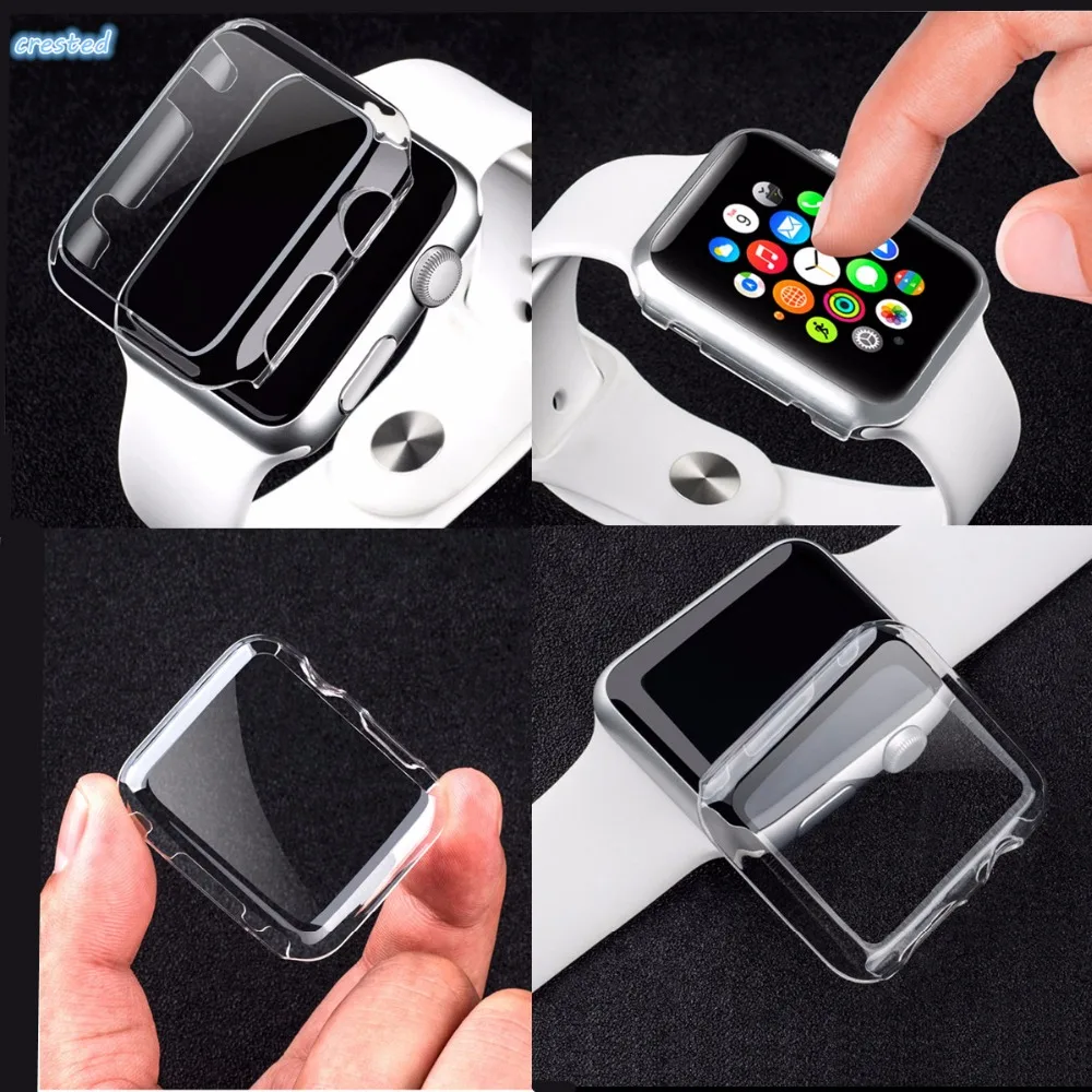 Защитный чехол для apple Watch 5 iwatch series 4 3 2 1, чехол для apple watch 44 мм 42 мм 40 мм 38 мм