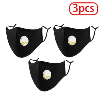 

3/5pcs Outdoor Reusable Washable Face Cover mascaras Dustproof Dust PM2.5 Windproof Foggy Respirator Mouth Cpver Toiletry Kits