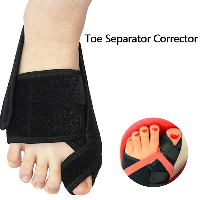 1 Pair Bunion Corrector Soft Toe Separator Corrector Pain Relief Hallux Valgus Splint Guard Foot Care Pedicure Orthotics Tool