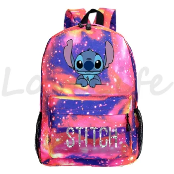 

Stitch Students Backpack Boys Girls School Shoulder Bag Man Women Travel Backpack Laptop Backpack Teenagers Daily Backpack