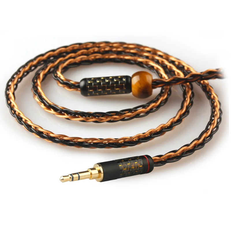 xiaofan BND 8 Core Silver Plated Upgrade Cable 2.5/3.5/4.4mm Balanced With MMCX/2pin Connector For sony ex1000 ie80 se846 | Электроника