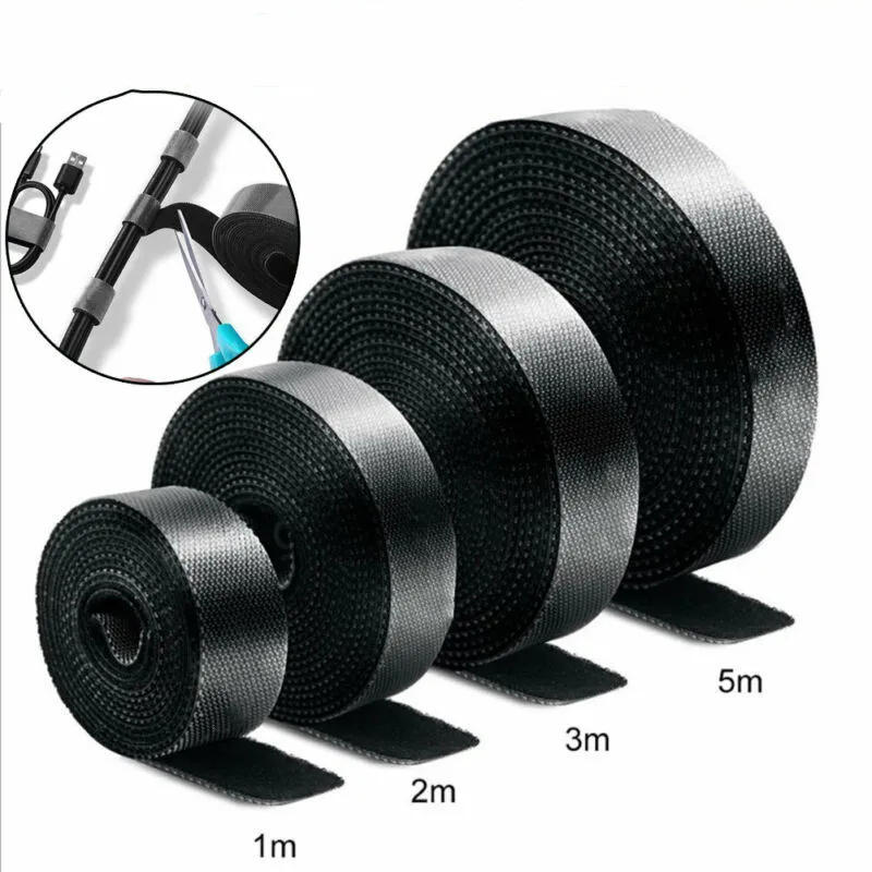

Cable Organizer Magic Sticker Fastener Tape Saver Protector USB Cable Management Winder Wire Clip Cable Protector