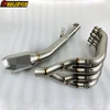 Handmade Top QualityTitanium Alloy Motorcycle Exhaust Full System for CBR650R CBR650F CB650F CB650R 15-23 Exhaust Muffler Header